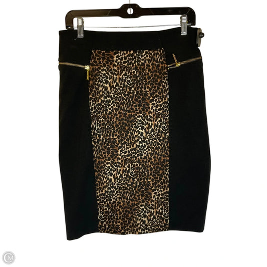 Skirt Mini & Short By Michael By Michael Kors In Animal Print, Size: 8