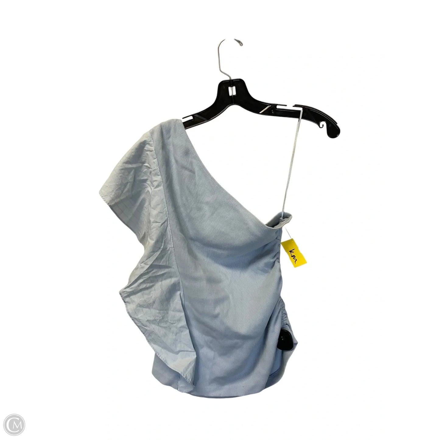 Top Short Sleeve By Anthropologie In Blue, Size: M