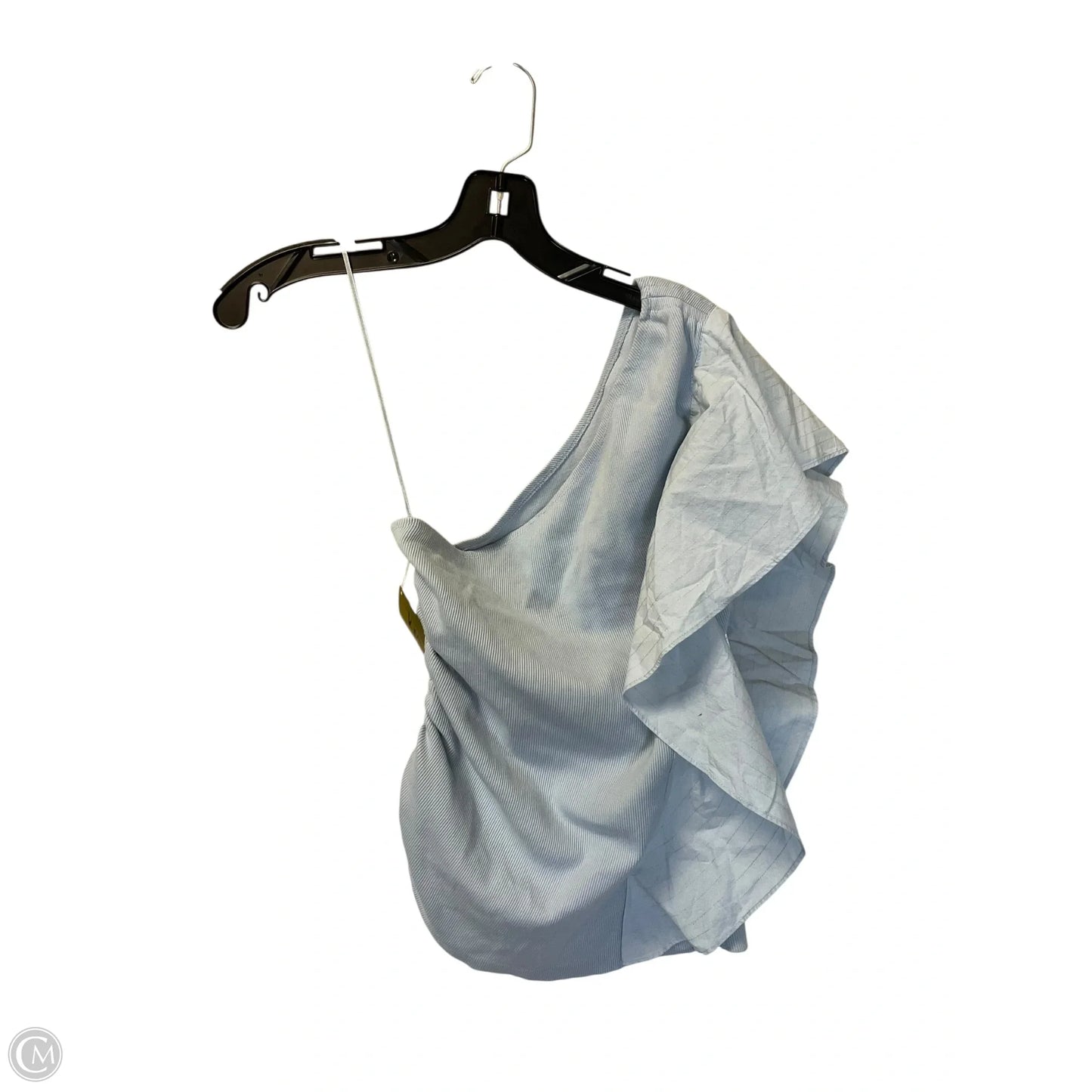 Top Short Sleeve By Anthropologie In Blue, Size: M