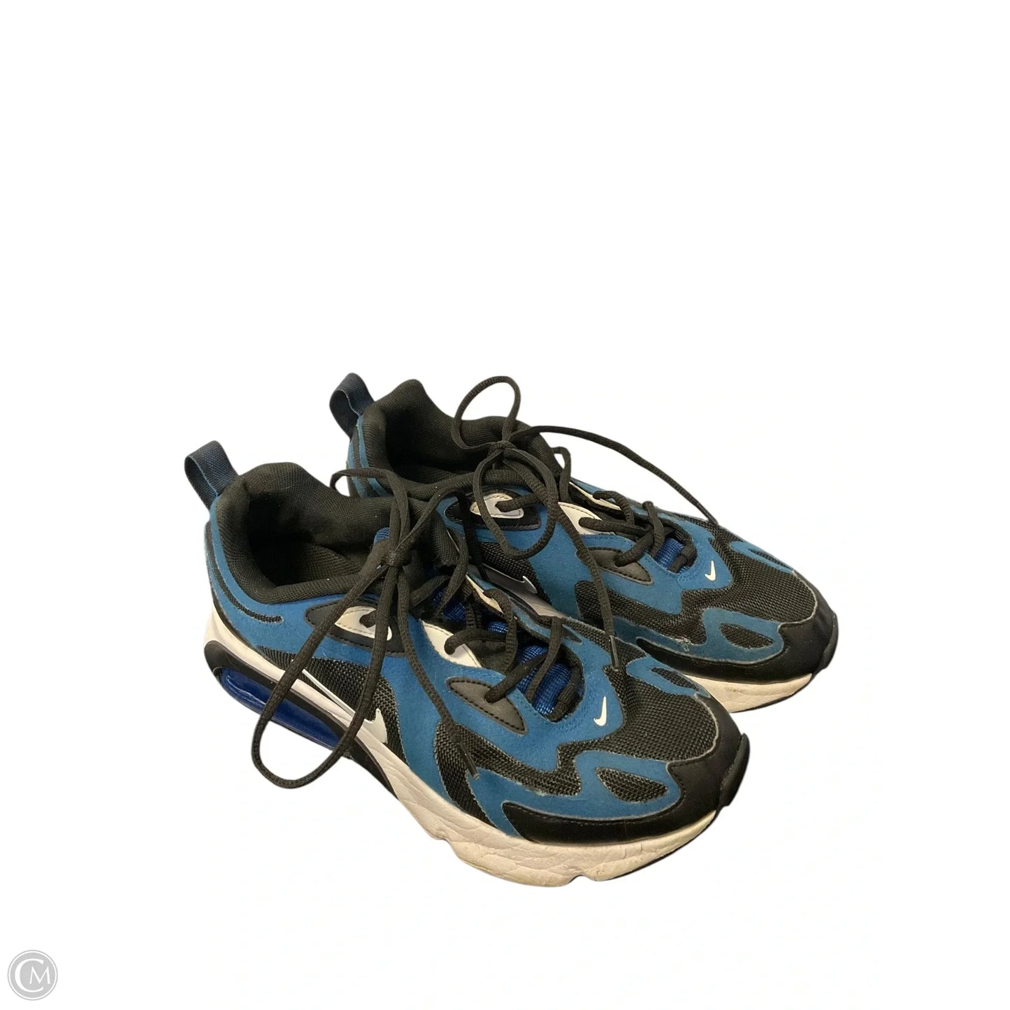 Shoes Athletic By Nike In Black & Blue, Size: 7.5