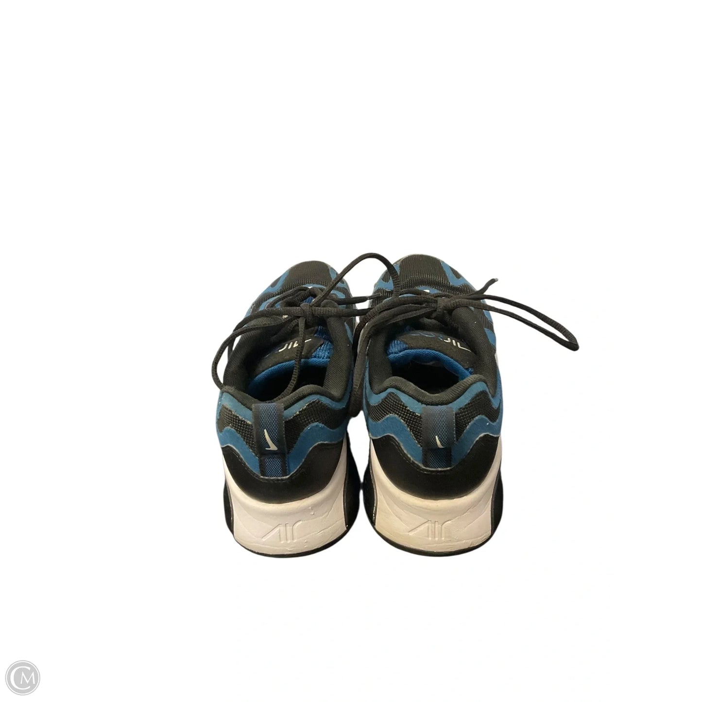 Shoes Athletic By Nike In Black & Blue, Size: 7.5