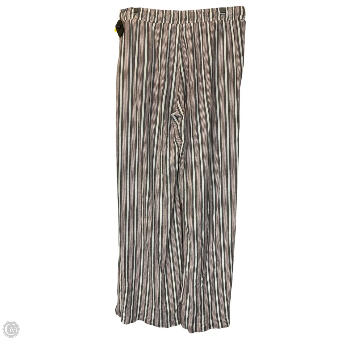 Pants Linen By Cloth & Stone In Blue & Red & White, Size: M