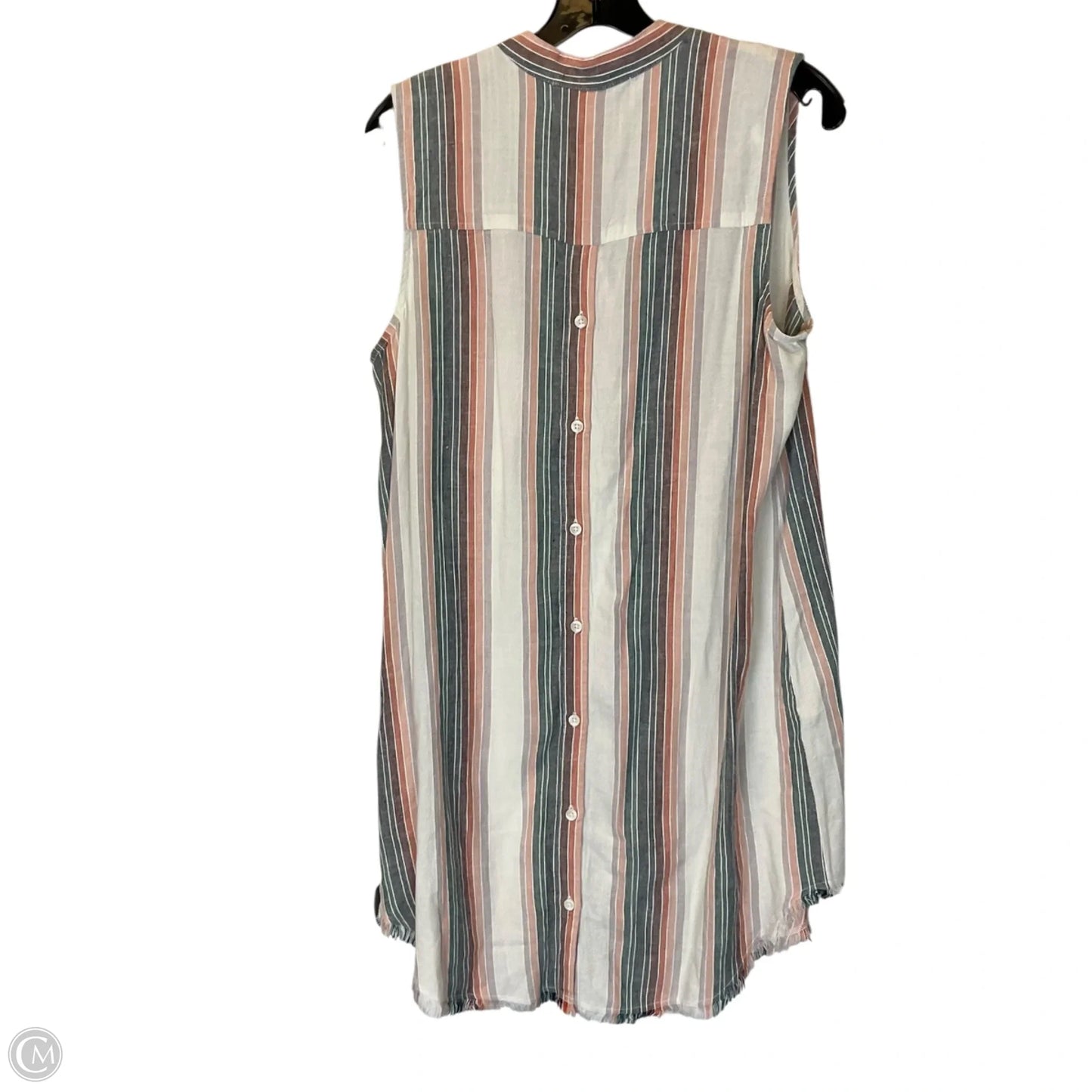 Dress Casual Short By Cloth & Stone In Striped Pattern, Size: M