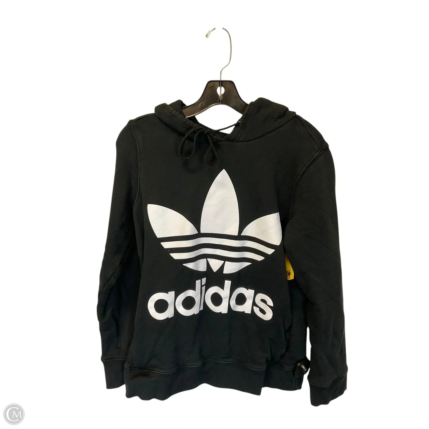 Sweatshirt Hoodie By Adidas In Black, Size: S