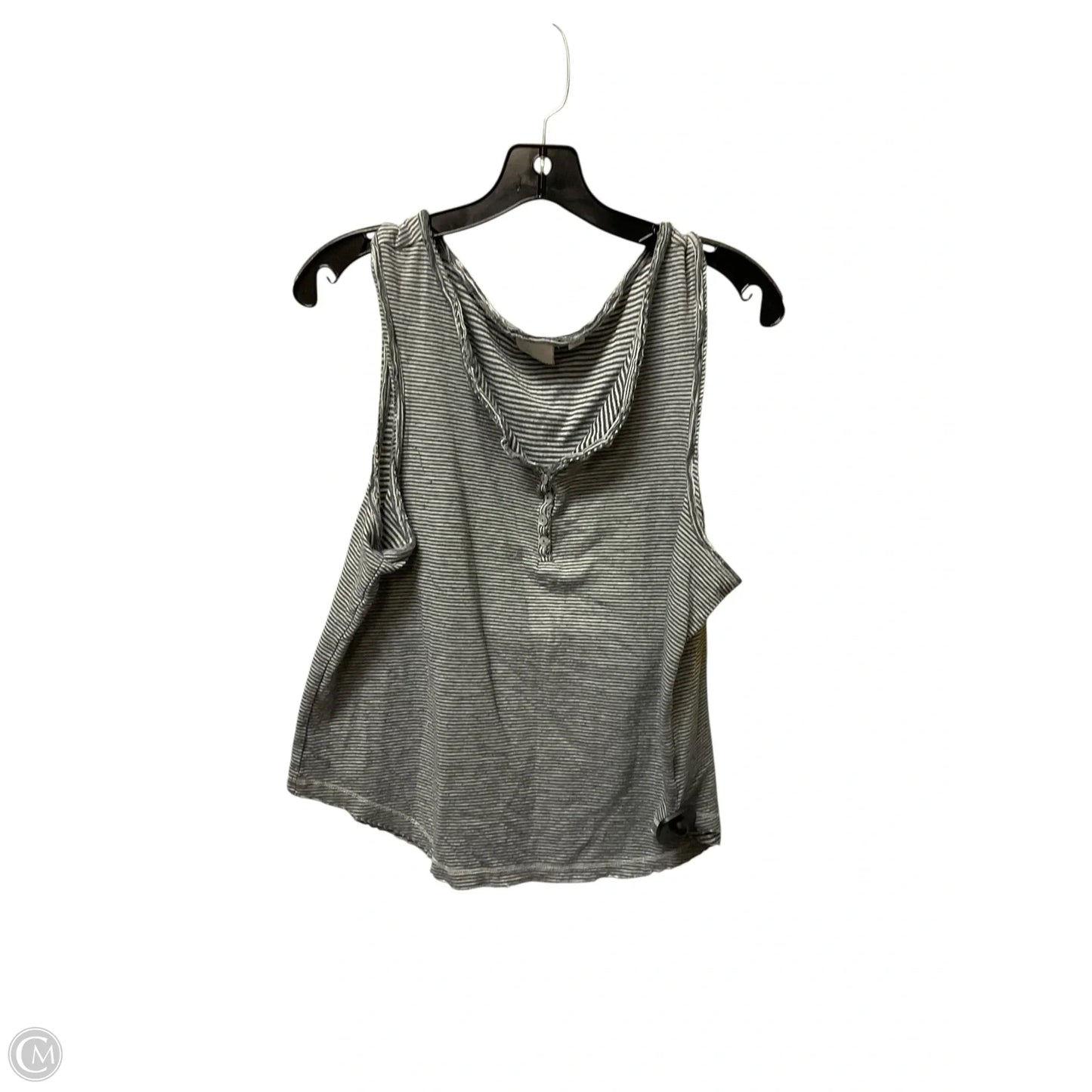 Top Sleeveless By Anthropologie In Striped Pattern, Size: Xl