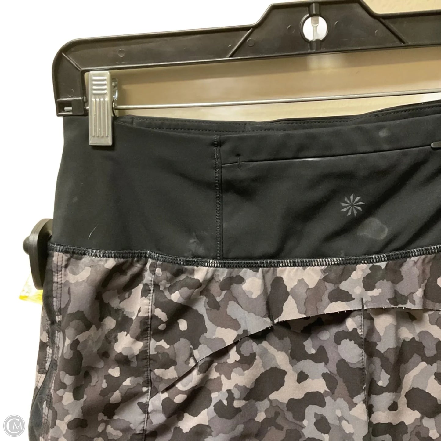 Athletic Shorts By Athleta In Brown & Grey, Size: Xs