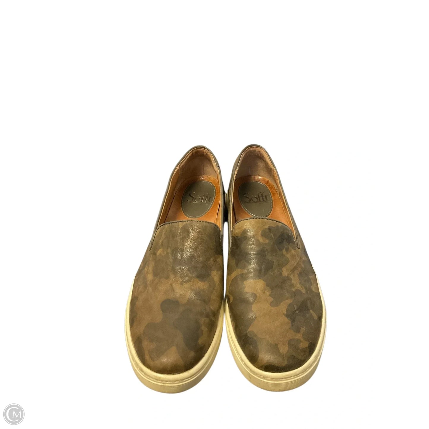 Shoes Sneakers By Sofft In Camouflage Print, Size: 7.5