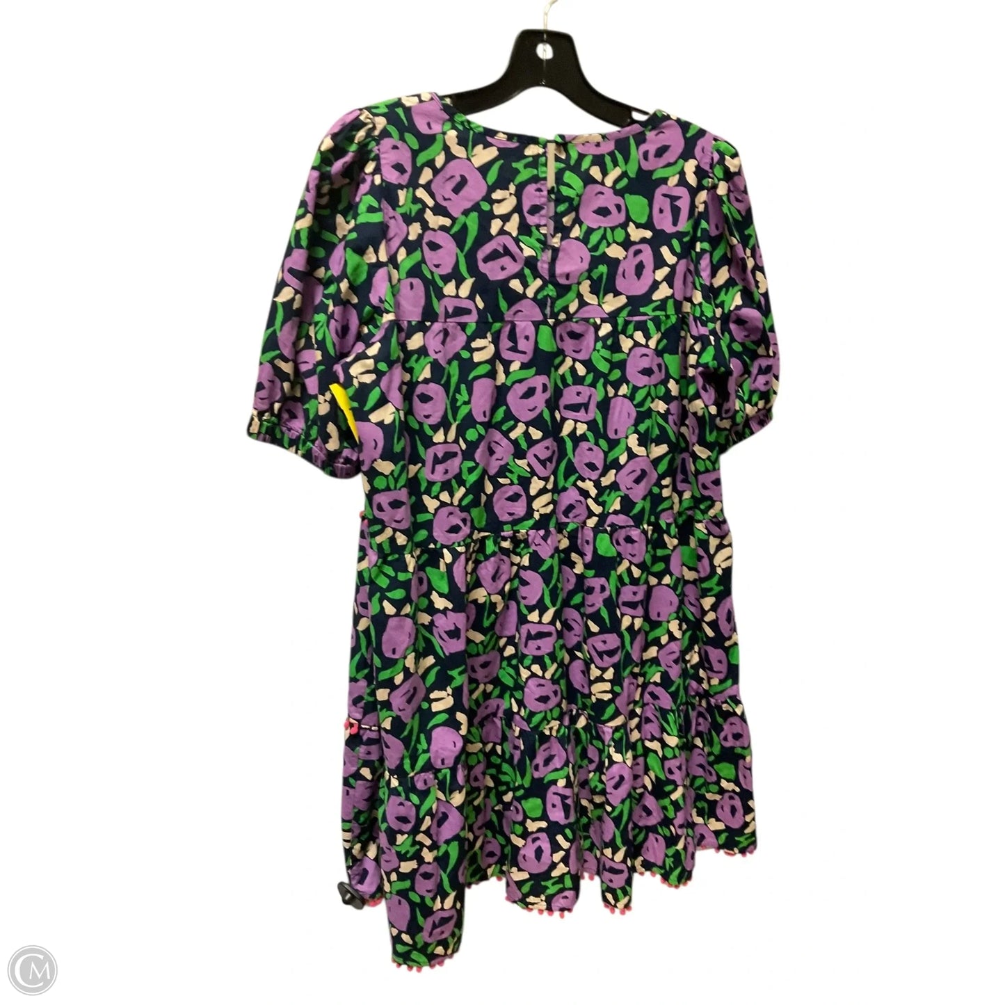 Dress Casual Short By Thml In Green & Purple, Size: Xl