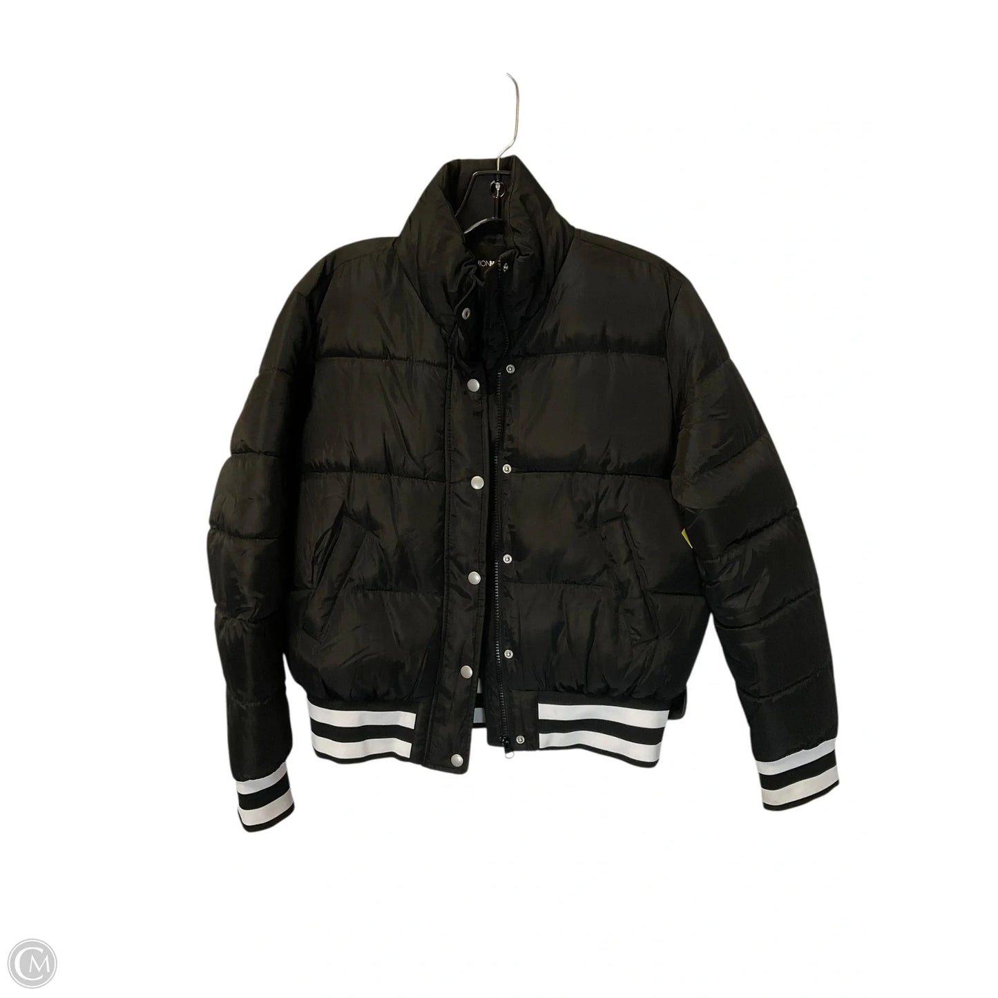 Jacket Puffer & Quilted By Fashion Nova In Black, Size: M