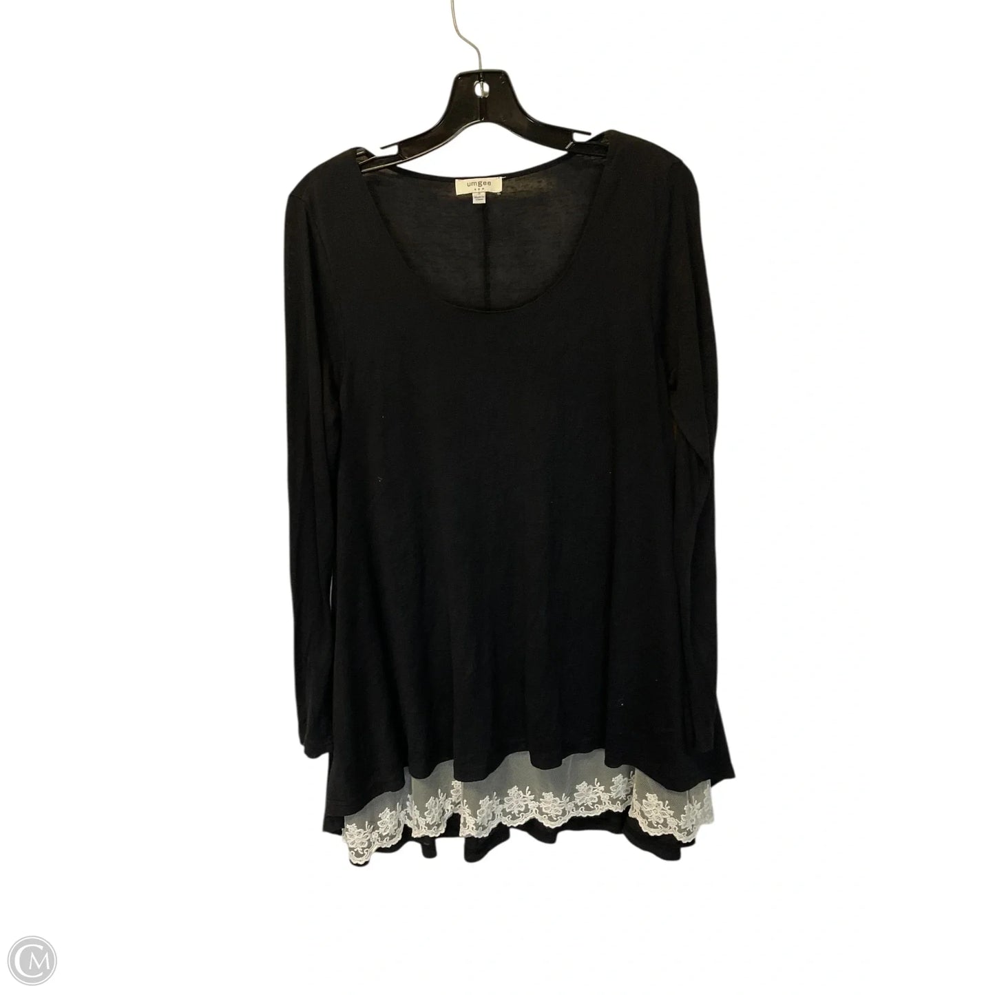 Top Long Sleeve By Umgee In Black, Size: S
