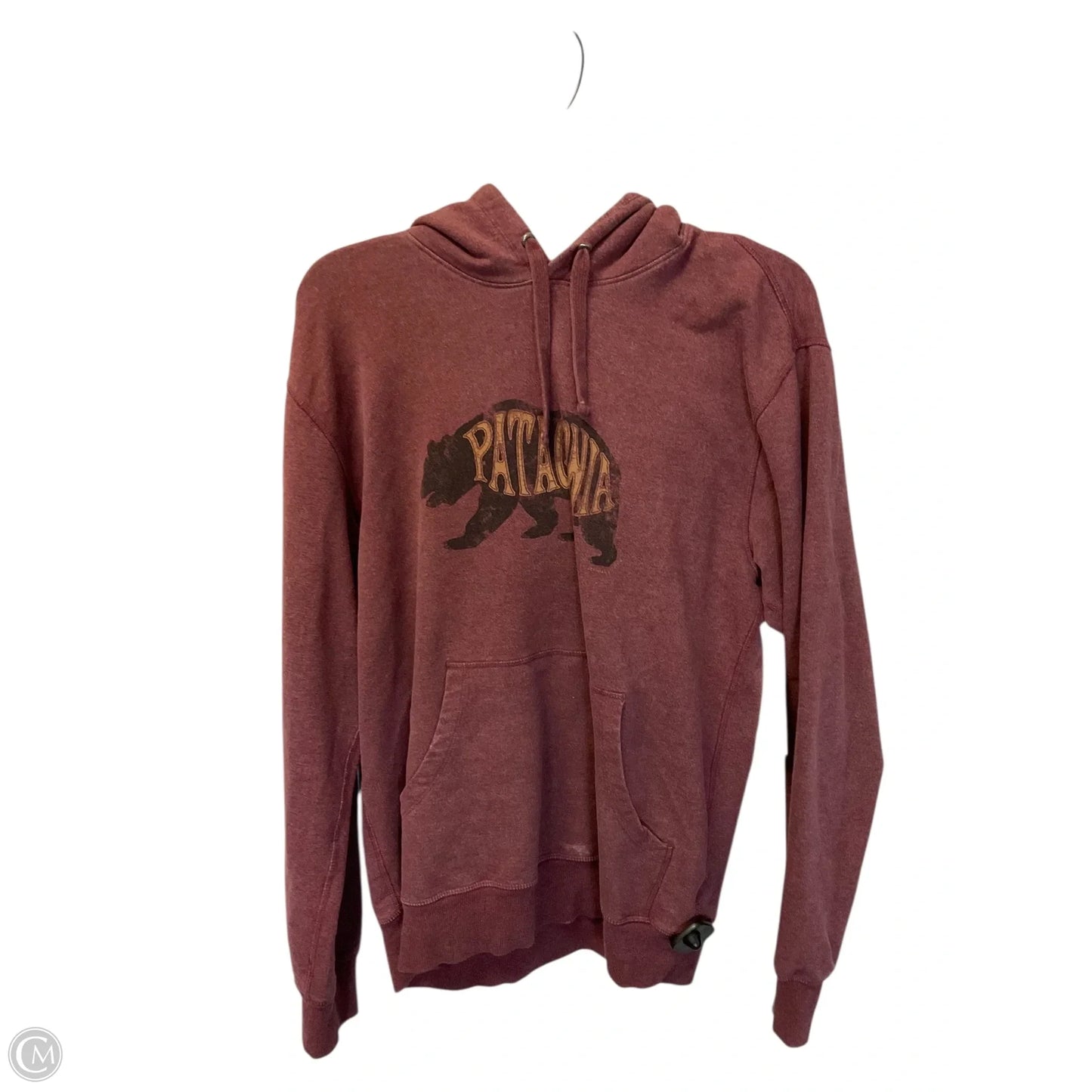 Sweatshirt Hoodie By Patagonia In Red, Size: S