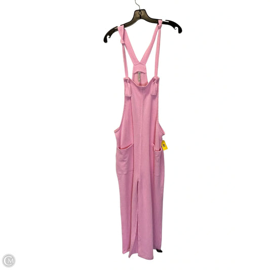 Jumpsuit By Zenana In Pink, Size: M