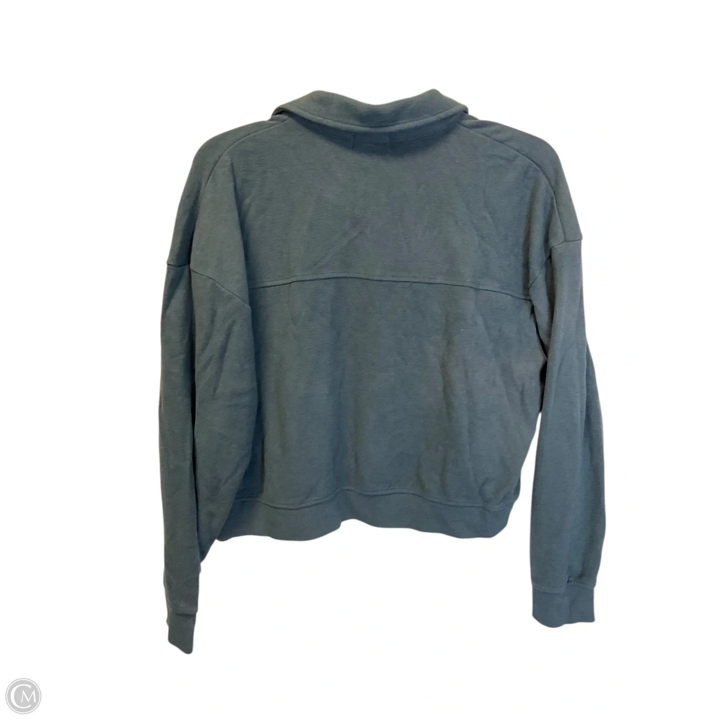 Sweatshirt Collar By Barefoot Dreams In Blue, Size: M