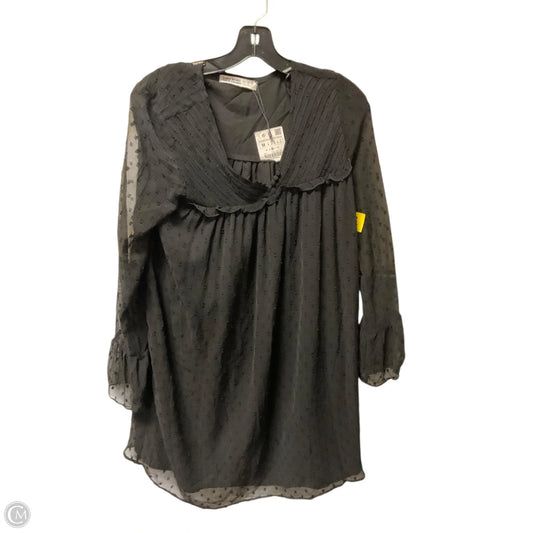 Dress Casual Short By Zara Basic In Black, Size: M