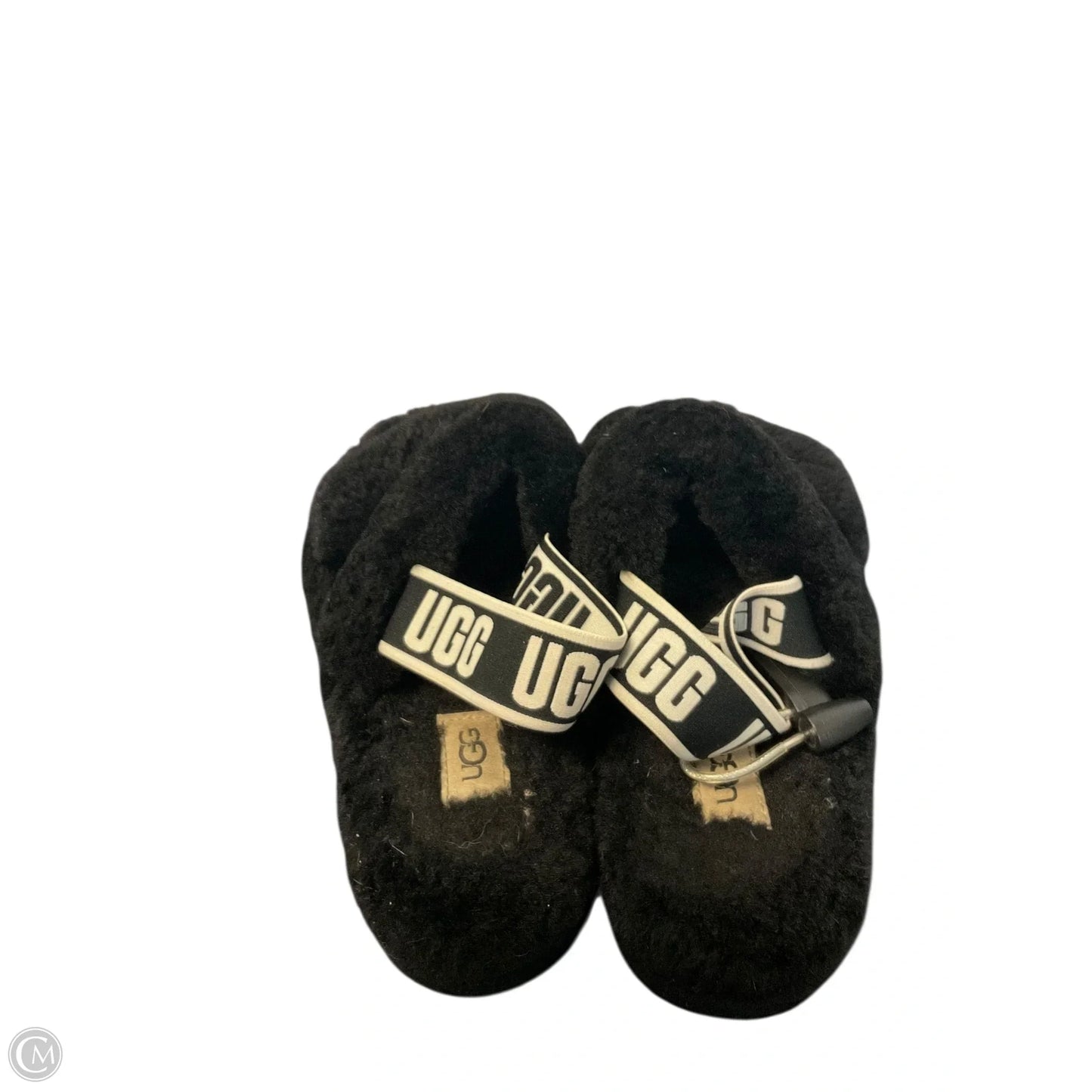 Sandals Designer By Ugg In Black, Size: 6