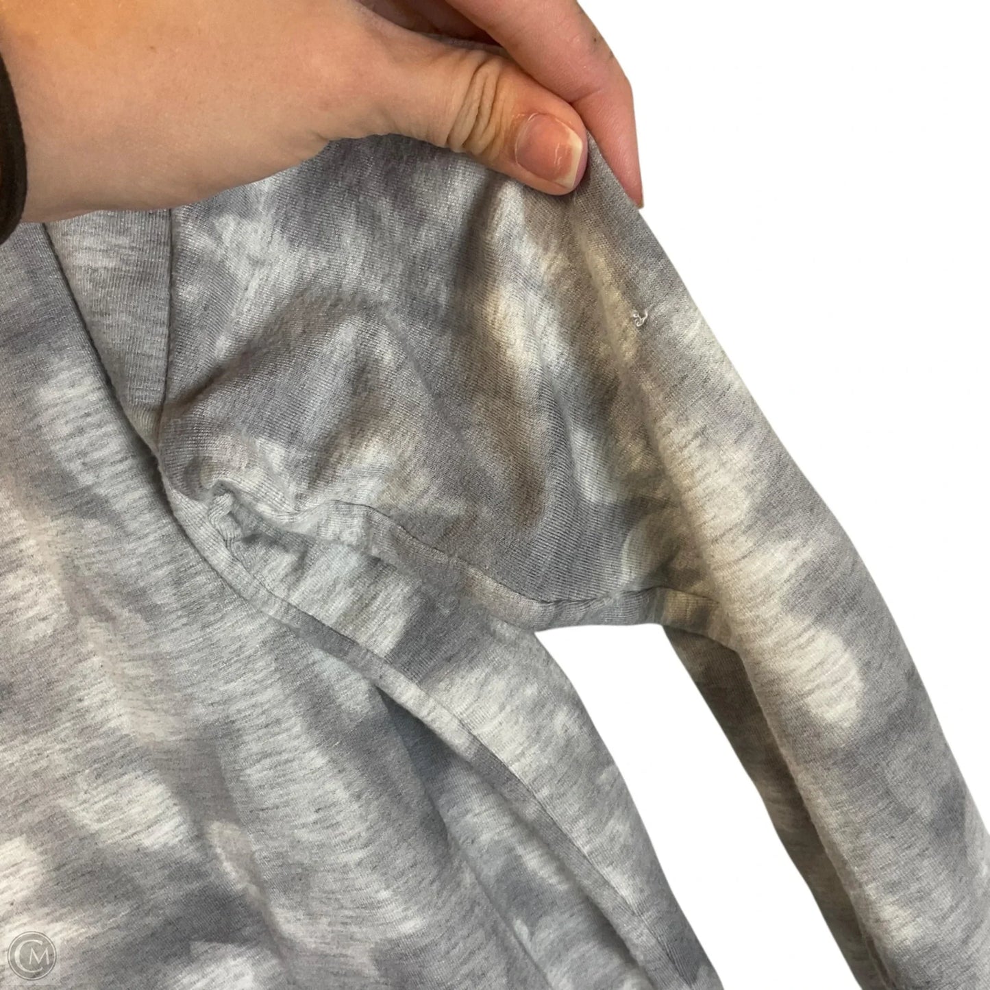 Sweatshirt Crewneck By Athleta In Grey, Size: Xxs