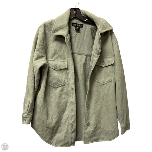 Jacket Shirt By Rachel Zoe In Green, Size: M