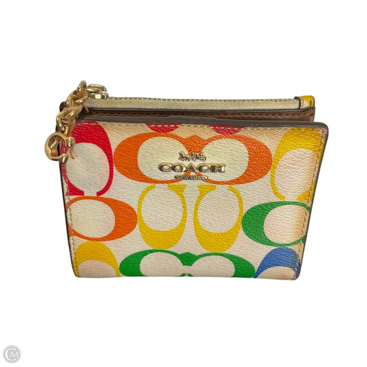 Wallet Designer By Coach, Size: Small