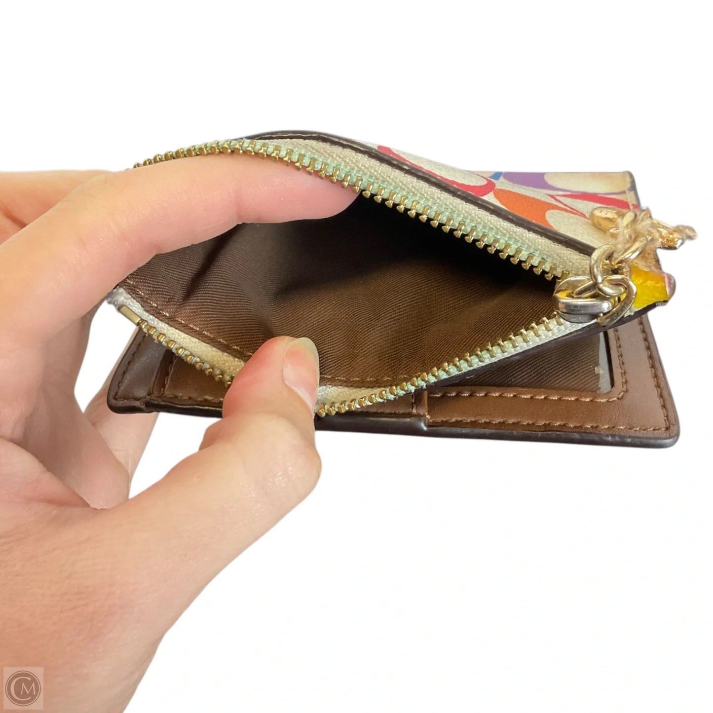 Wallet Designer By Coach, Size: Small