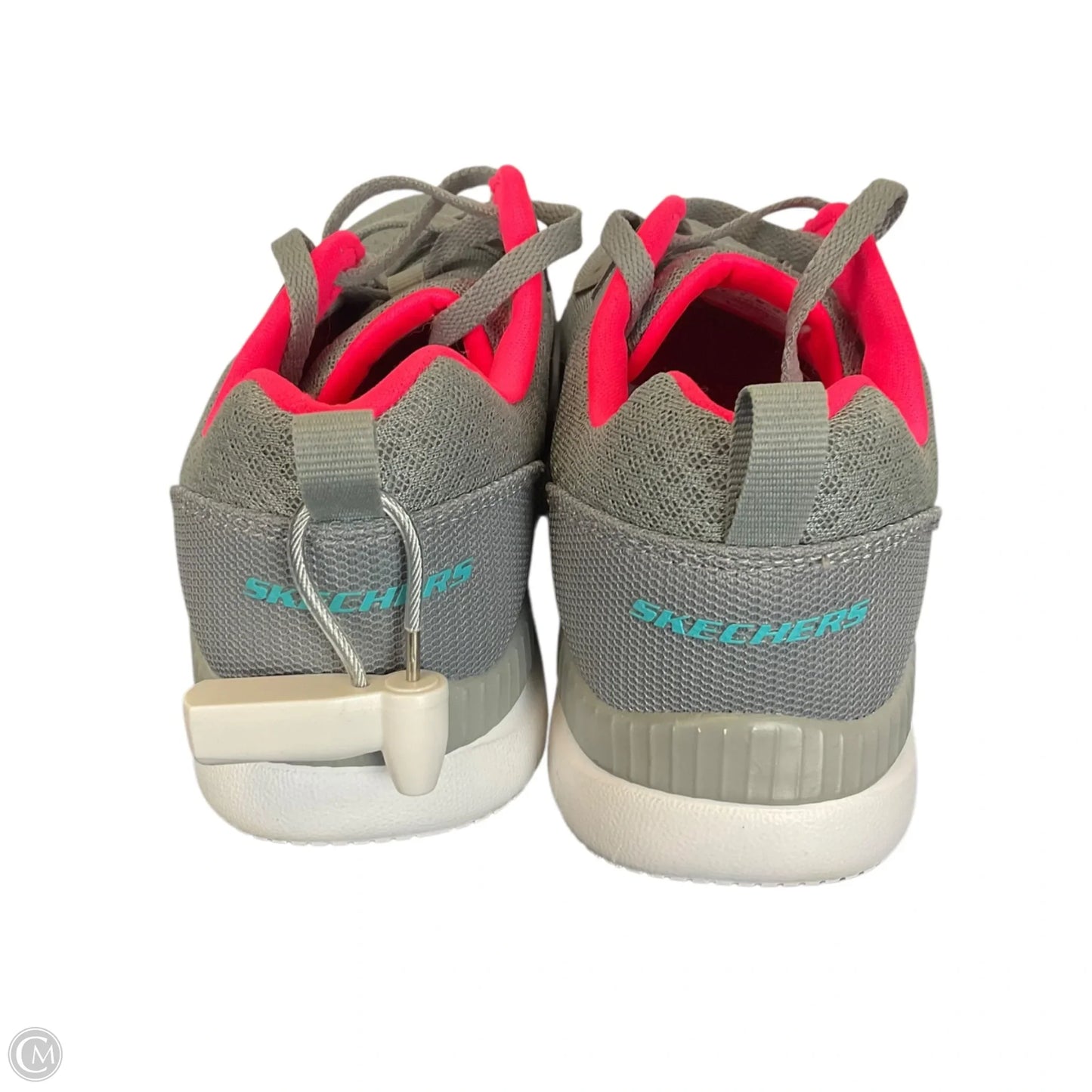 Shoes Athletic By Skechers In Grey, Size: 8