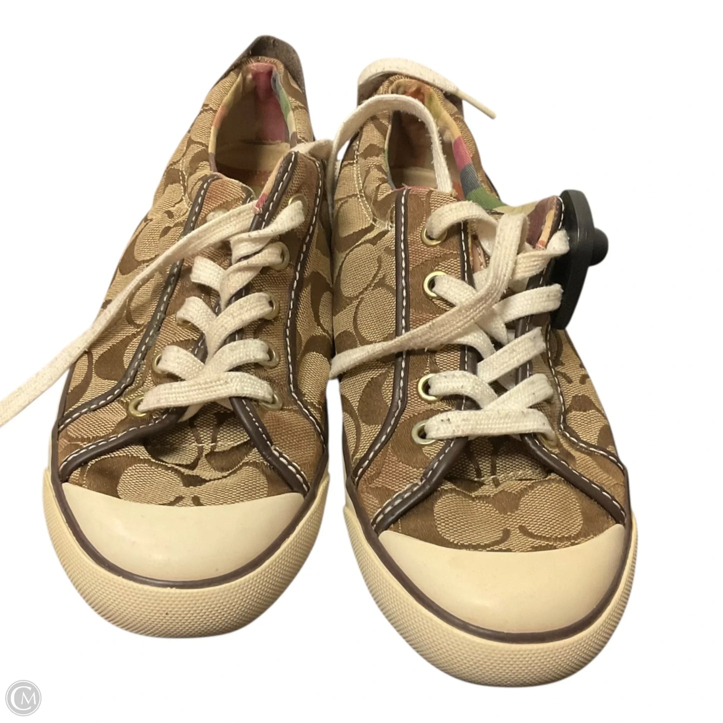 Shoes Designer By Coach In Brown, Size: 8