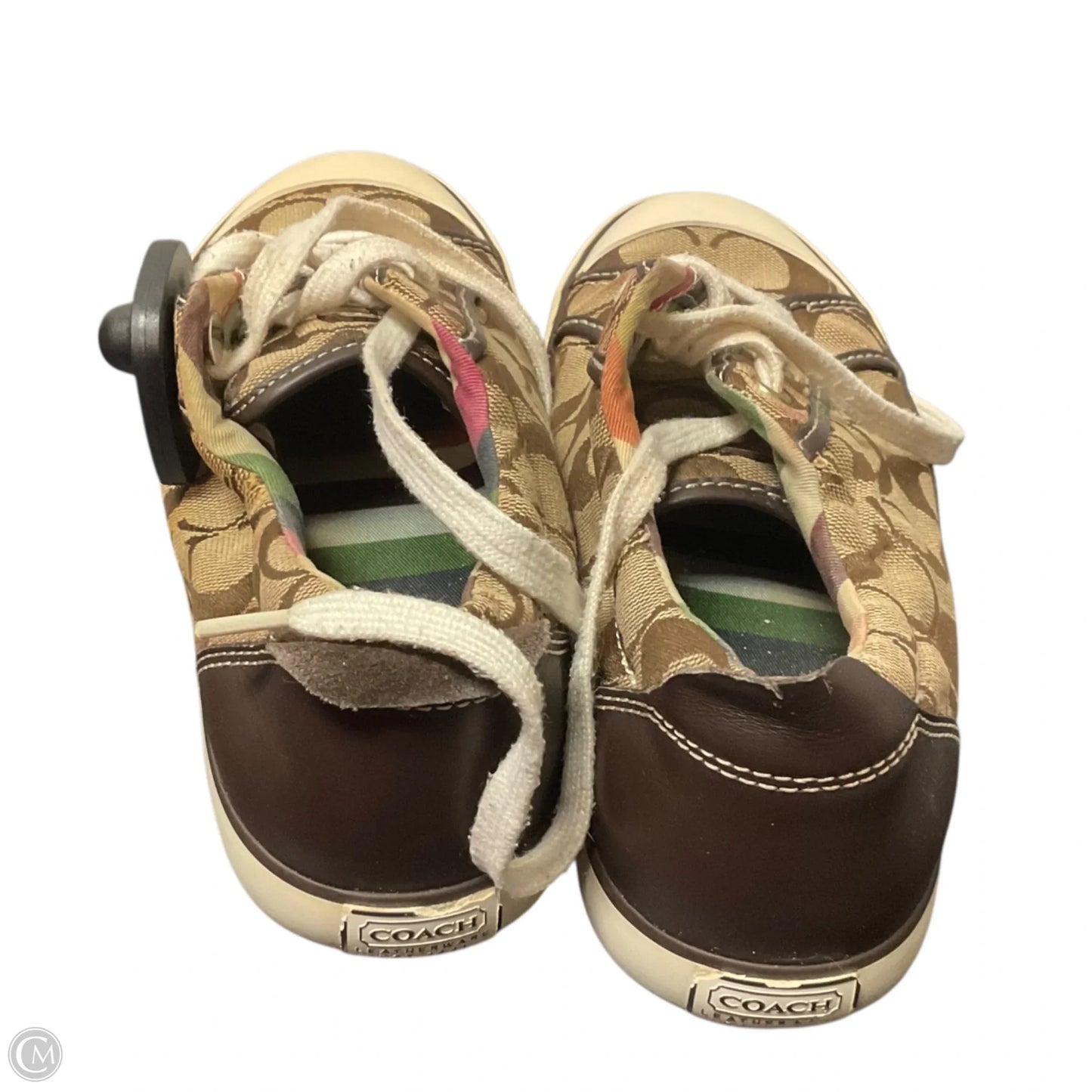 Shoes Designer By Coach In Brown, Size: 8