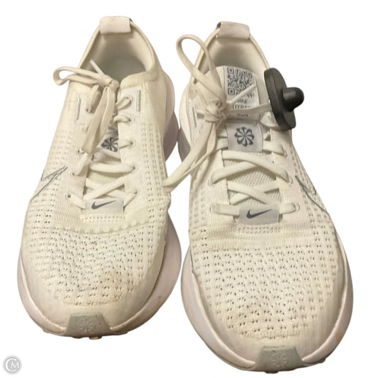Shoes Athletic By Nike In White, Size: 10