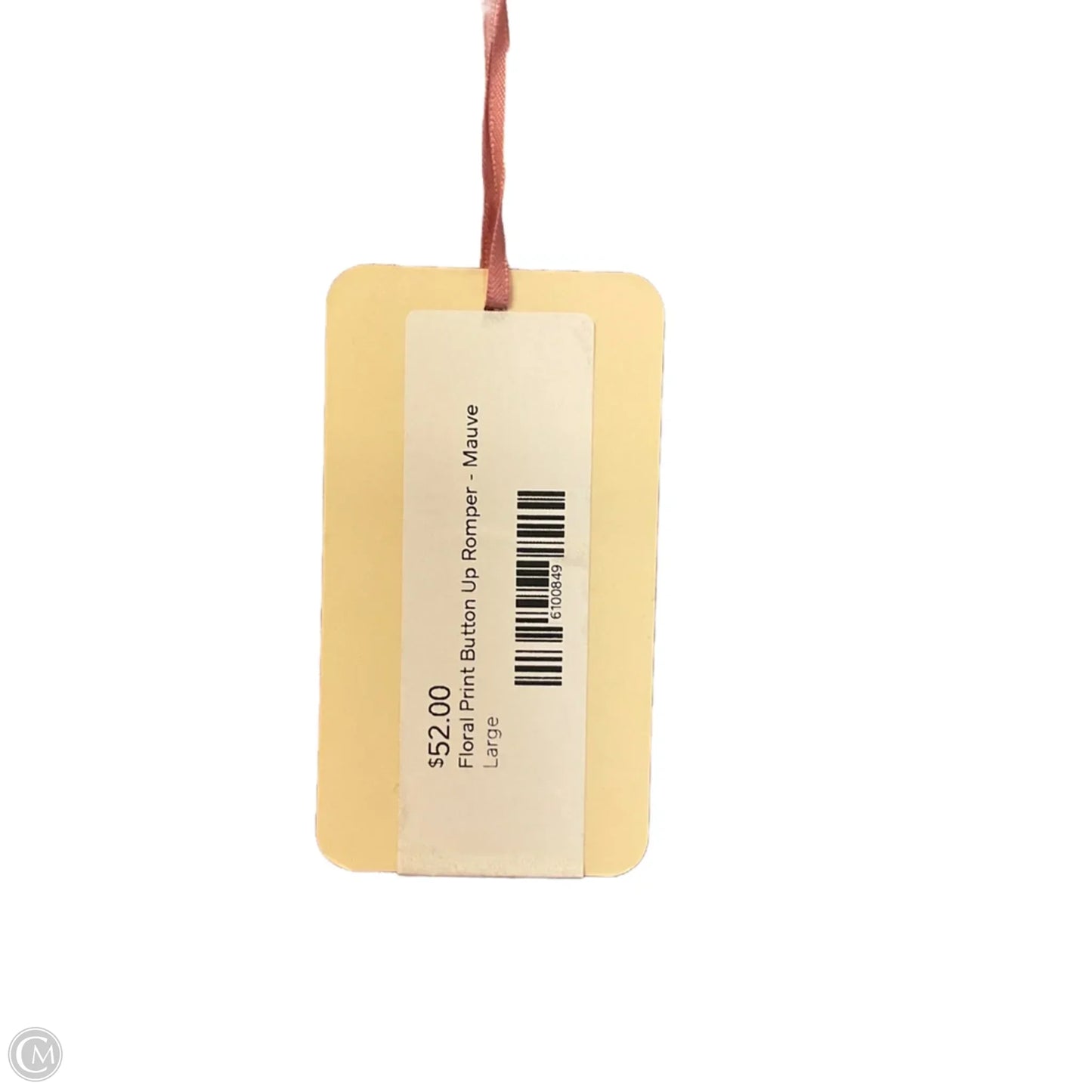 Romper By Entro In Brown & Pink, Size: L