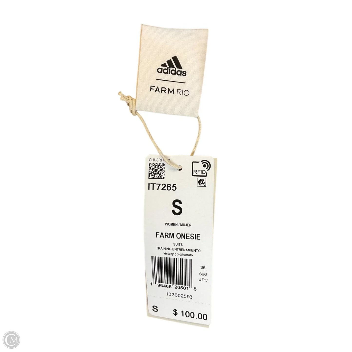 Romper By Adidas In Red & Yellow, Size: S