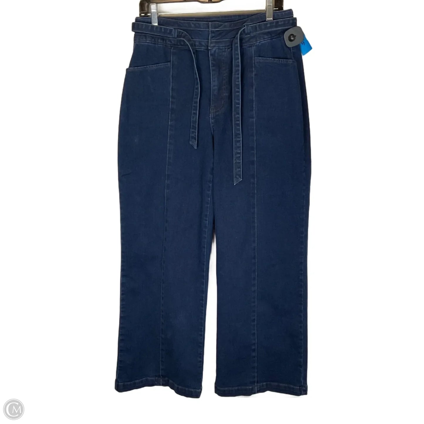 Jeans Wide Leg By Draper James In Blue Denim, Size: 12