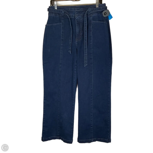 Jeans Wide Leg By Draper James In Blue Denim, Size: 12