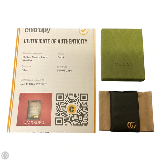 Wallet Luxury Designer By Gucci, Size: Small