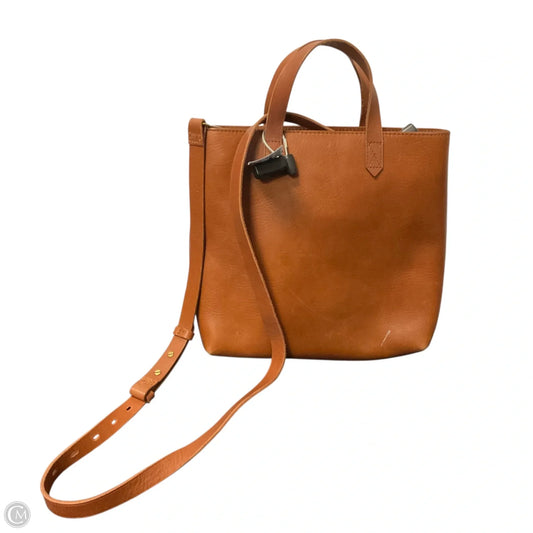 Crossbody Leather By Madewell, Size: Small