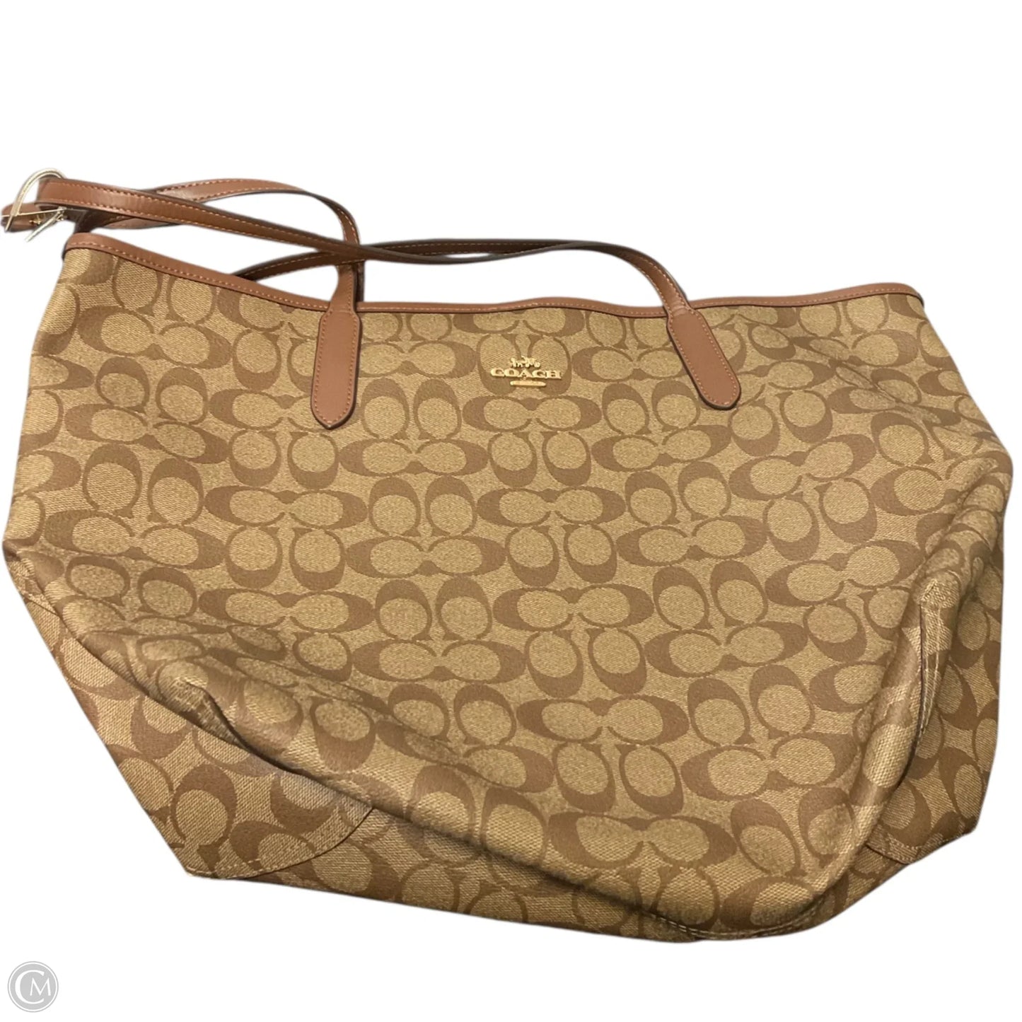 Handbag Designer By Coach, Size: Large