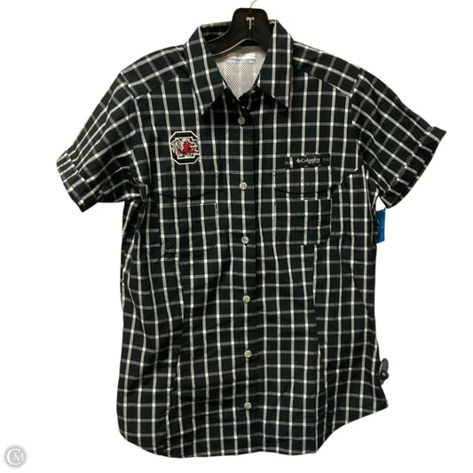 Top Short Sleeve By Columbia In Black, Size: M