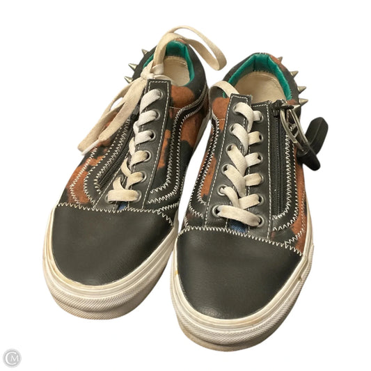 Shoes Sneakers By Vans In Black, Size: 7