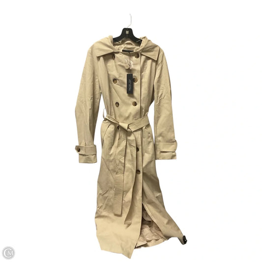 Coat Trench Coat By Rachel Zoe In Tan, Size: Xl