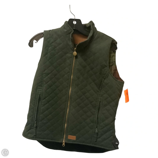Vest Puffer & Quilted By Clothes Mentor In Green, Size: S