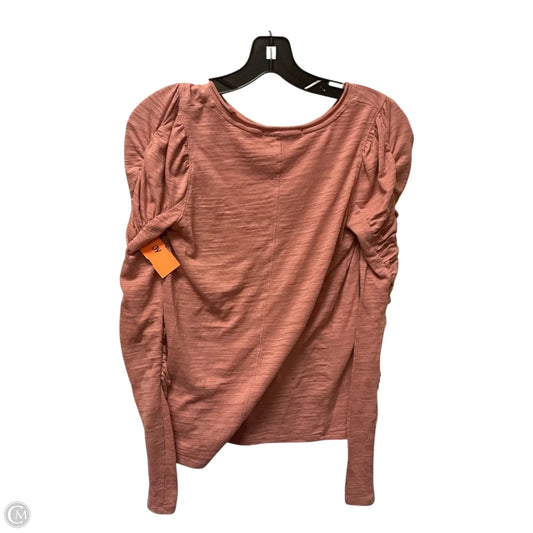 Top Long Sleeve By We The Free In Pink, Size: Xs