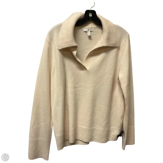 Sweater Cashmere By Banana Republic In Cream, Size: M