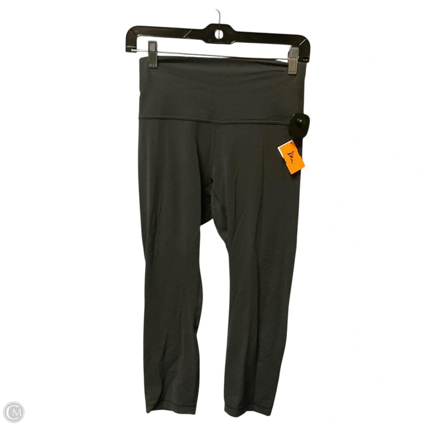 Athletic Capris By Lululemon In Grey, Size: 6