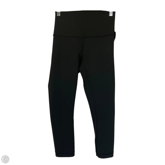 Athletic Leggings Capris By Lululemon In Black, Size: 4