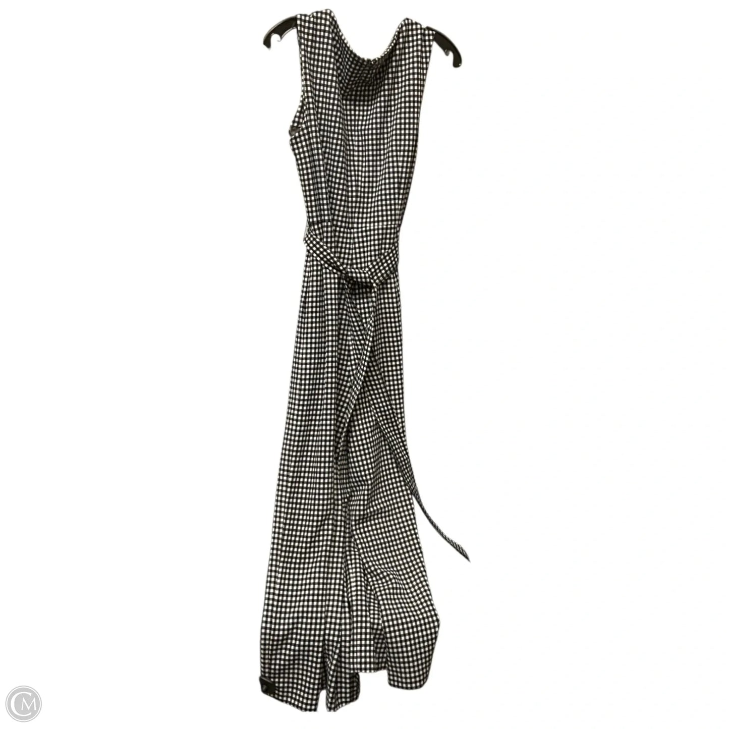 Jumpsuit By Calvin Klein In Black & White, Size: 14