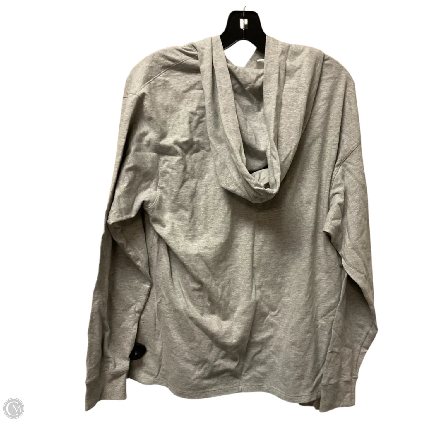 Sweatshirt Hoodie By Champion In Grey, Size: Xl