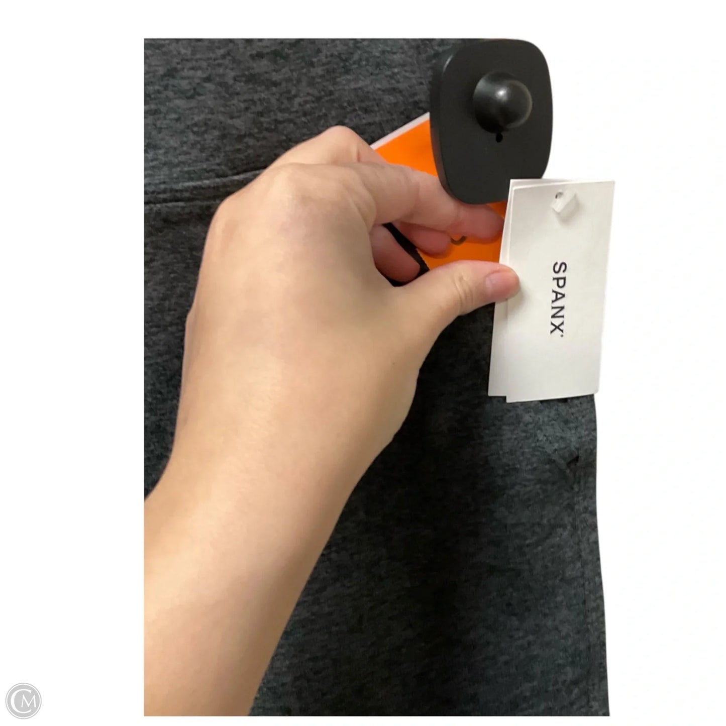 Athletic Pants By Spanx In Grey, Size: M