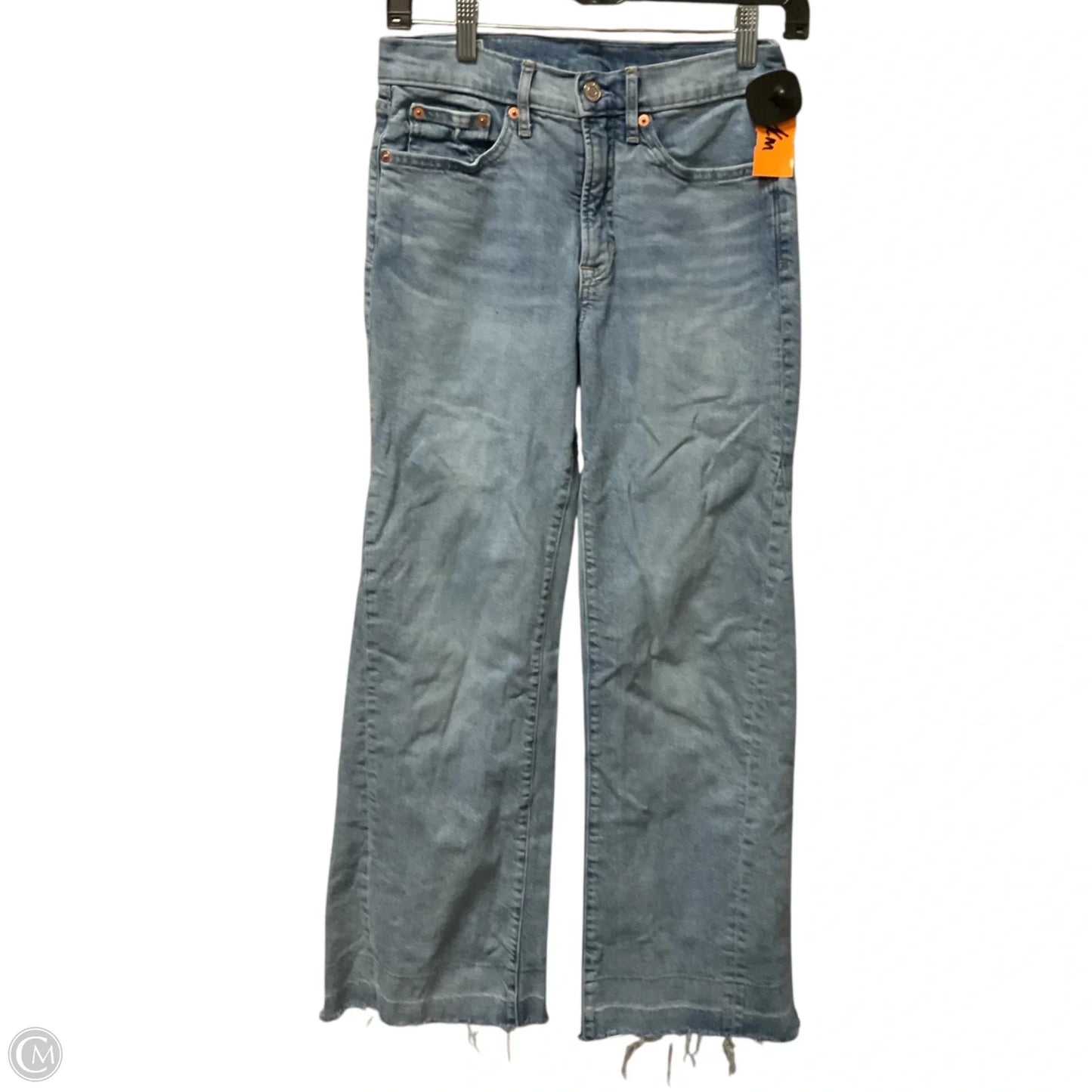 Jeans Flared By Gap In Blue Denim, Size: 4