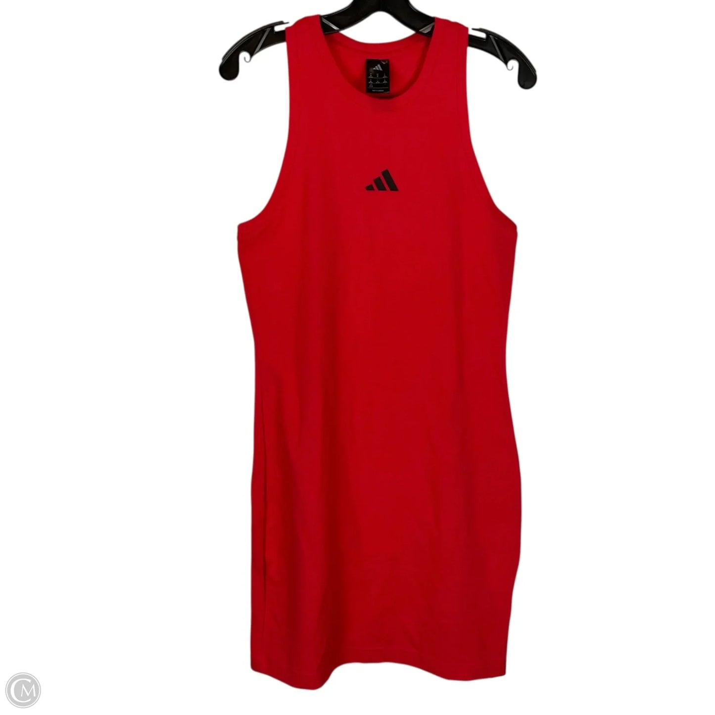 Athletic Dress By Adidas In Red, Size: M