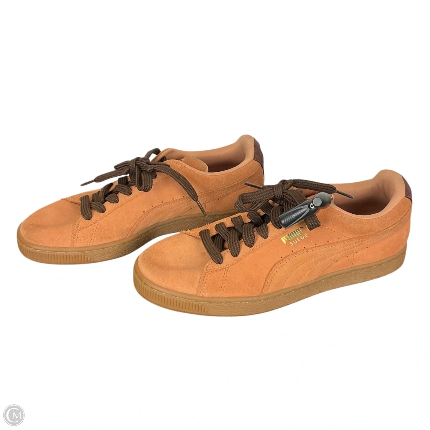 Shoes Athletic By Puma In Orange, Size: 7