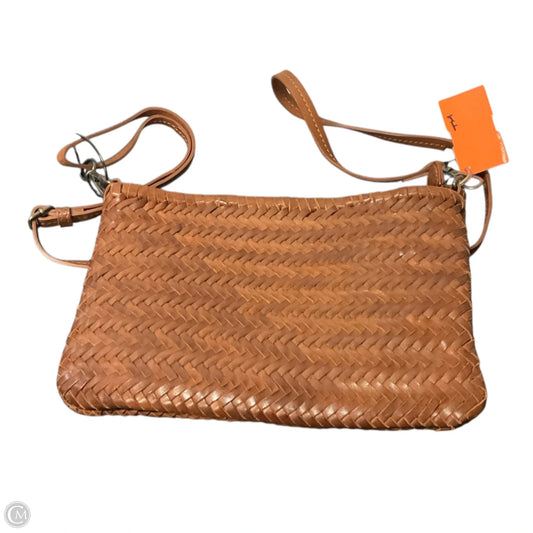 Crossbody Leather By Clothes Mentor, Size: Small