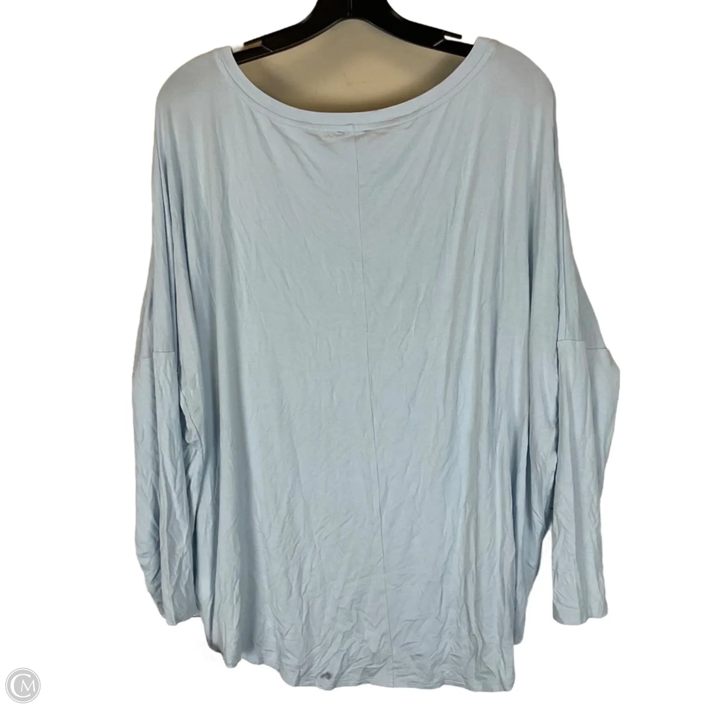Top Long Sleeve Basic By Express In Blue, Size: L